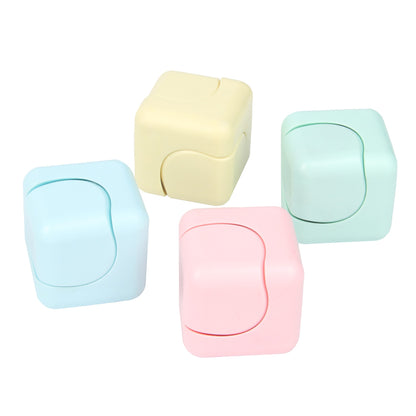 1/4/8PCS Square Rotating Cube Fingertip Pocket Pressure Reducing Gyro Toy Stress Relief Sensory Toys Kids Birthday Party Favors
