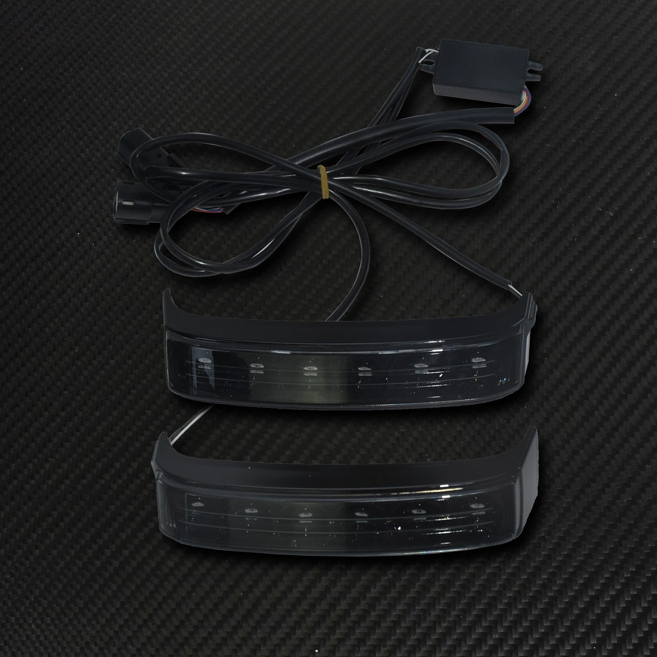 Luz de Seta de Motocicleta Luz de Freio Traseira Alforje Indicadores de Cauda para Harley Street Glide Road King CVO Limited FLHX 2014-2022