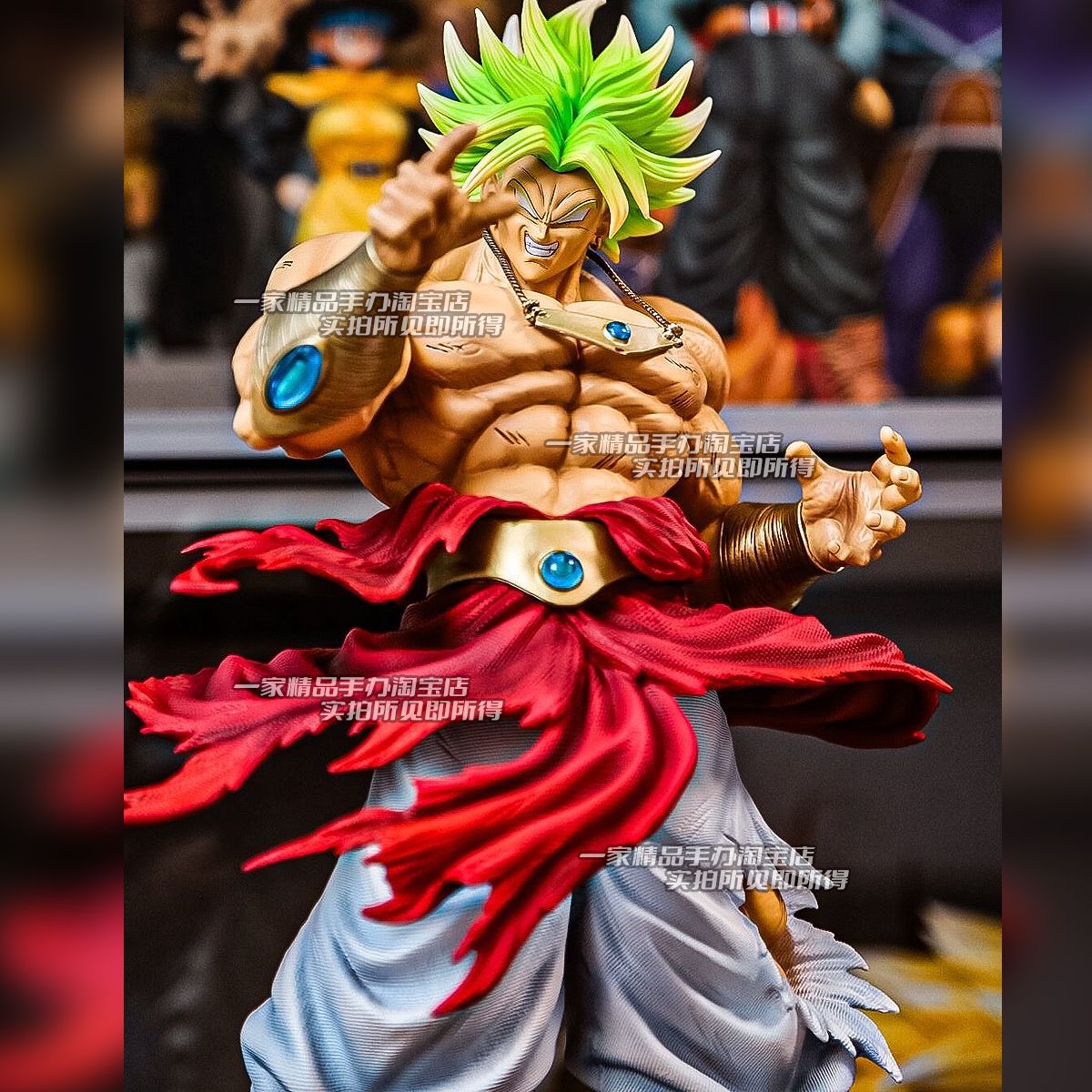 50CM Dragon Ball Breaking Circle Broly Figure Estátua JT Irmão Super Saiyajin GK Modelo de Estátua Ornamento Presente para Menino