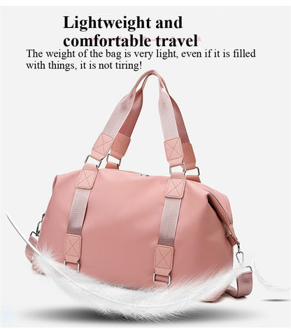 Large Gym Bag with Wet Dry Compartment | Sport Duffel for Women Men | Travel Tote