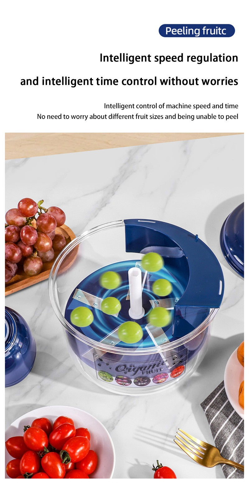 Grape Peeler Fully Automatic Household Electric Fruit Peeler Qingti Peeler Divine Tool Wireless Portable Easy Kitchen Gadget