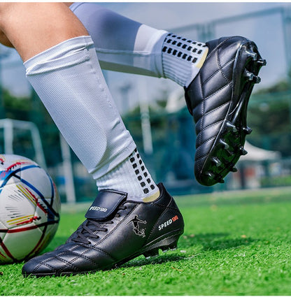 New Men Football Field Boots Studded Society Indoor Cleats Soccer Shoes TF/FG Comfortable Unisex Outdoor Match Training Sneaker