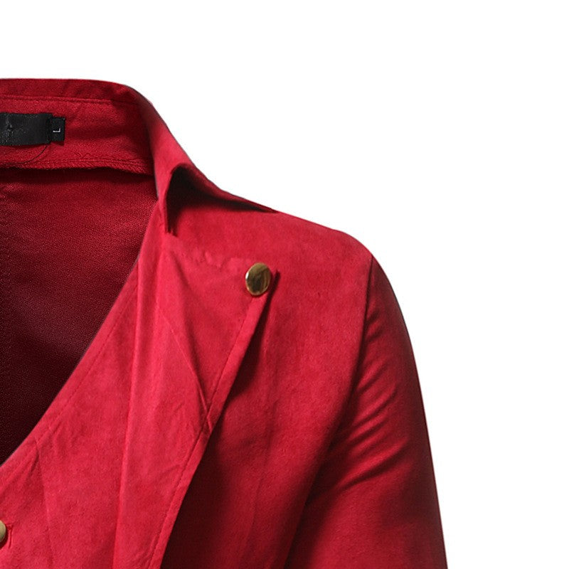 New 2025 Vintage Gothic Steampunk Tailcoat Men Slim Fit Long Sleeve Blazers Male Fashion Party Banquet Halloween Cosplay Costume