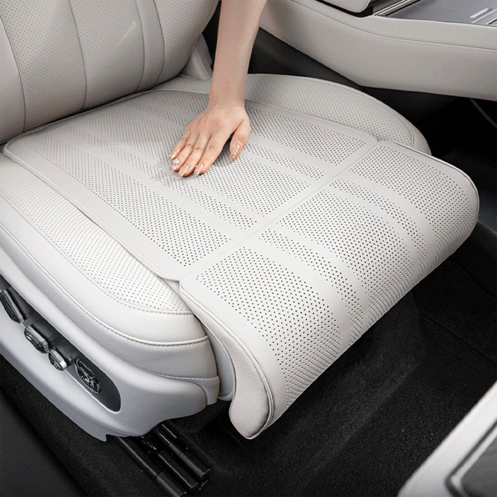 Car Seat Cushion with Leg Support Universal Seat Protection Cover Extension Leg Rest Padding Relieve Fatigue Auto Accessories