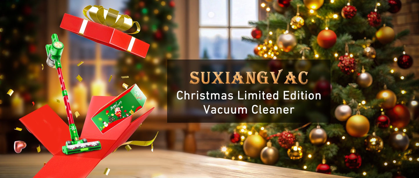 Cordless Vacuum Cleaner, 46Kpa/500W/55Mins Vacuum Cleaners for Home, Self-Standing Rechargeable Vacuum, Christmas Gifts