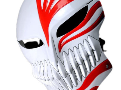 Hot Cartoon Death Ichigo Kurosaki Bleach Mask Christmas Dance Masquerade Party Cosplay Halloween Cool Mask Gift for Men Boy Toy