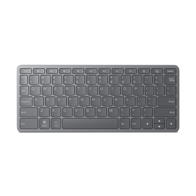 Teclado Bluetooth sem fio Lenovo Xiaoxin Air conecta 3 dispositivos Windows10 iPadOS15 Android10 para laptop, notebook, tablet, celular