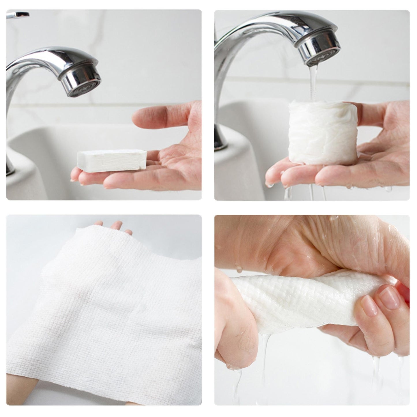 Travel Disposable Compression Towel Large Cleansing Bath Towel Makeup Remover Portable Hotel Candy Pack Non-woven Face Towel