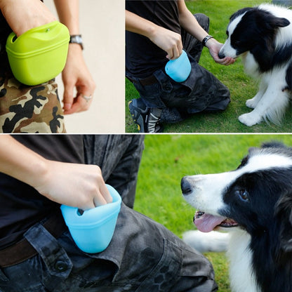 Bolsa de cintura portátil para treinamento de cães Pet, petisco, isca, obediência, agilidade, bolsa de armazenamento de ração externa, bolsas de cintura para recompensa de alimentos