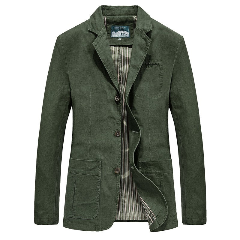 Men Suit Jacket Spring Autumn New Solid Color Waterproof Windbreaker Coat Men Brand Outwear Fashion Slim Casual Jacket Men