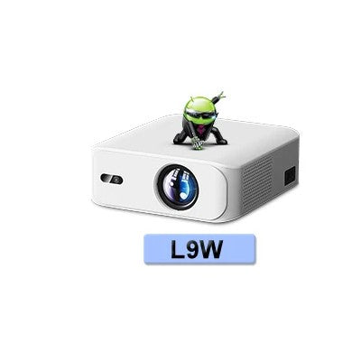 Projetor Touyinger L9 1080P Mini Portátil Full HD 4K Vídeo Projetor 15000 Lumens Home Theater Beam TV Opção Versão Android