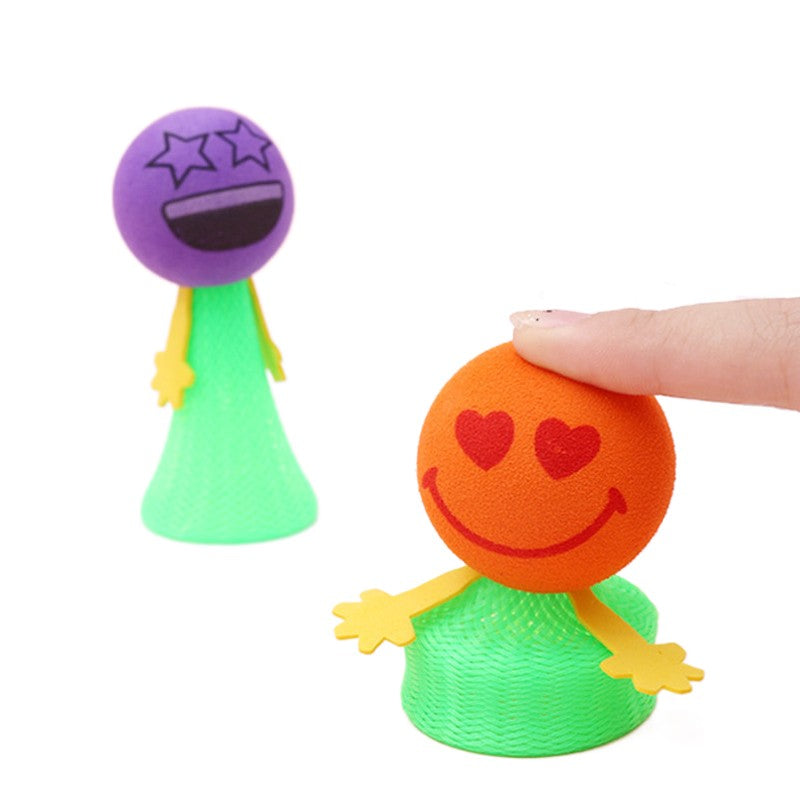 Fun Bouncing Doll Games Kids Party Goodies Toys Birthday Gifts Souvenir Pinata Filler Kindergarten School Reward Toys Bag