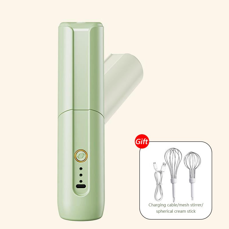 Batedor de Ovos Portátil Elétrico Sem Fio Recarregável USB Mixer Dobrável Automático com Engrenagem Ajustável Utensílios de Cozinha Domésticos