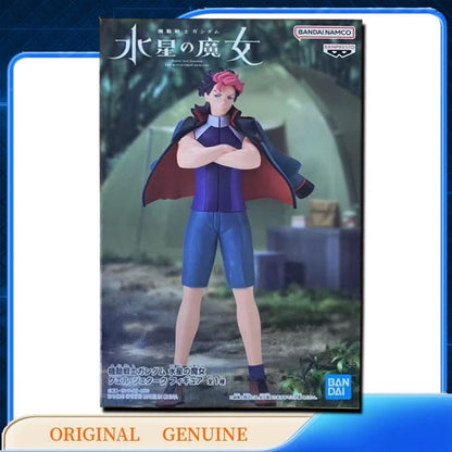 Bandai Original Genuíno BANPRESTO SULETTA CHUATURY NIKA MIORINE ELAN GUEL Qposket Bonecos de Ação de Anime Brinquedos de Presente Enfeites de Modelo