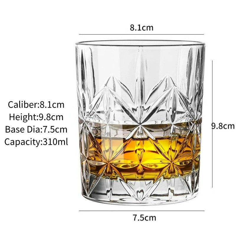 Copos de Uísque,Copo de Uísque Gravado,Copos de Uísque Old Fashioned,Copos de Scotch Clássicos,Presente Perfeito para Amantes de Scotch