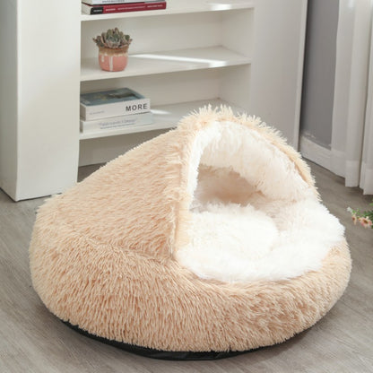 Cama Redonda para Cães, Quente de Inverno, Cama de Gato de Pelúcia, Cesto para Cães Lavável, Cama de Estimação para Cães de Pequeno, Médio e Grande Porte, Sofá para Gatos