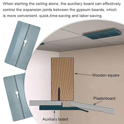 1-30 Peças Placa de Posicionamento para Teto de Drywall Placa de Posicionamento para Decoração de Teto e Parede de Quarto Ferramenta de Construção para Instalação de Placas de Madeira