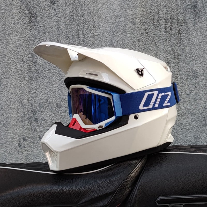 Capacete de motocross off-road, capacete de ciclismo speed downhill DH, capacete full face rally off-road