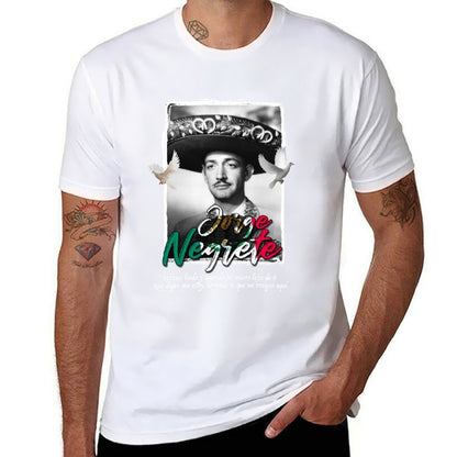 black t-shirt Querido man t Jorge shirt Negrete y package plain T-Shirt Lindo tshirt T-Shirt man for graphic cotton Mexico