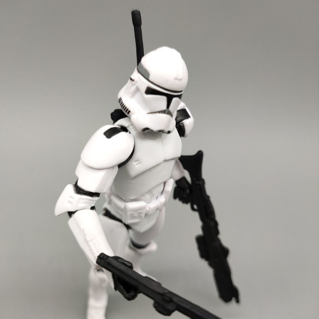 Lote de 3 Bonecos Soltos Star Wars Elite Force 501st 442nd Shadow Utapau Gree Shock Battalion Trooper 3.75" Coleção