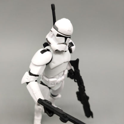 Lote de 3 Bonecos Soltos Star Wars Elite Force 501st 442nd Shadow Utapau Gree Shock Battalion Trooper 3.75" Coleção
