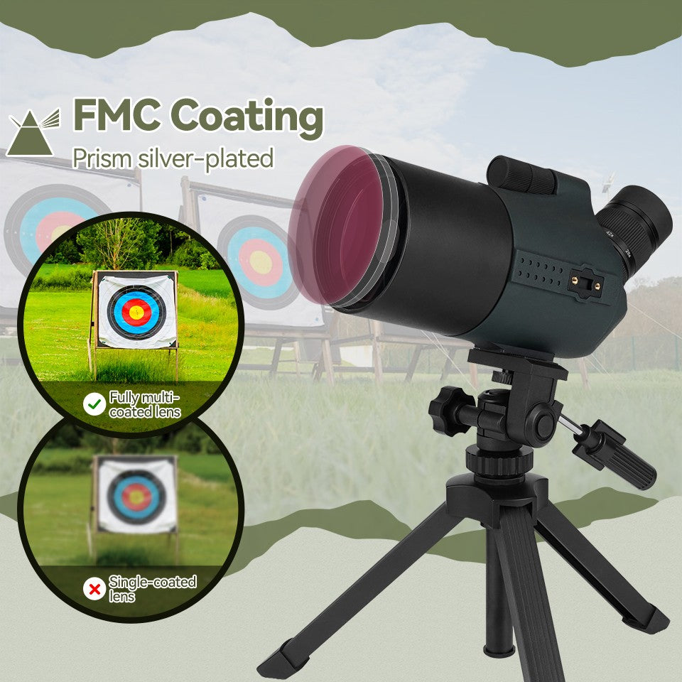 Telescópio/Luneta Compacto Svbony SV41Pro 28-84x80mm Mini Maksutov para Observação de Aves, Uso Terrestre e Astronômico