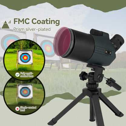 Telescópio/Luneta Compacto Svbony SV41Pro 28-84x80mm Mini Maksutov para Observação de Aves, Uso Terrestre e Astronômico
