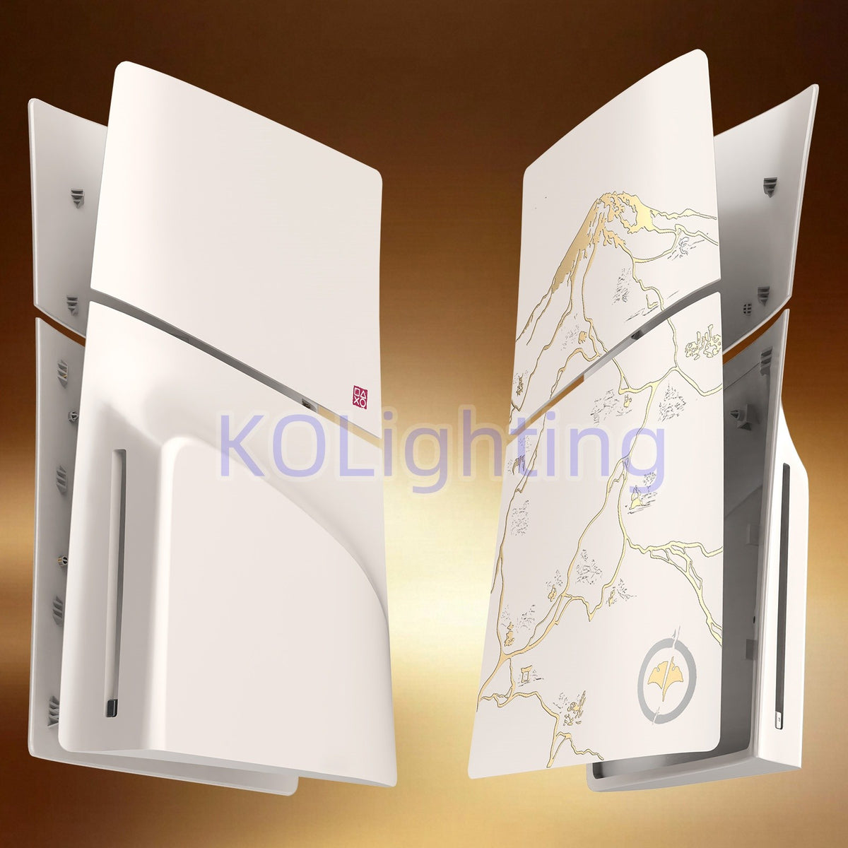 New Updated for PlayStation 5 Slim Accessories Protective Replacement Faceplate Cover Plates for PS5 Slim Disc Edition