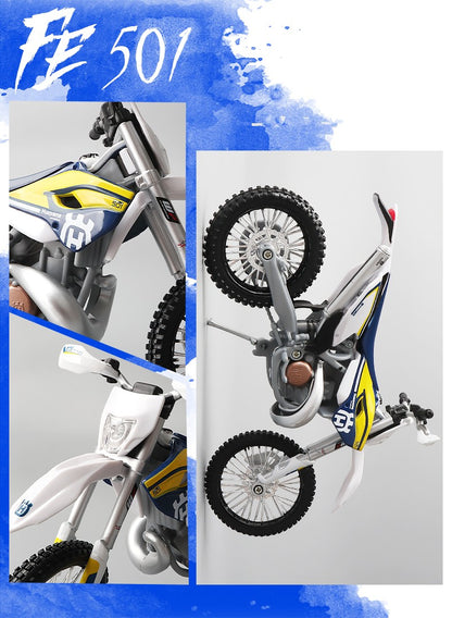 Maisto 1:12 Husqvarna FE 501 Liga de Moto Off-road Modelo de Carro de Simulação de Moto de Corrida Coleção de Modelo de Brinquedo Infantil Presente