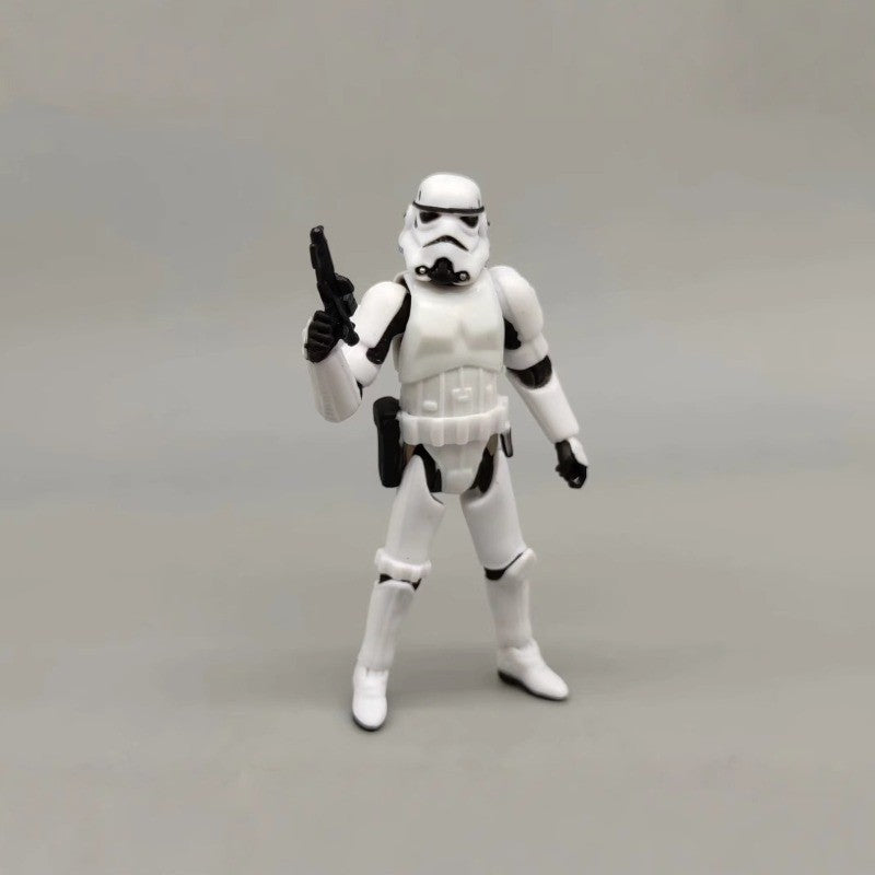 Star Wars Filme Darth Vader Dark Trooper 10cm Anime Action Figure Coleção Mini Boneca Brinquedos Modelo Para Presente Infantil