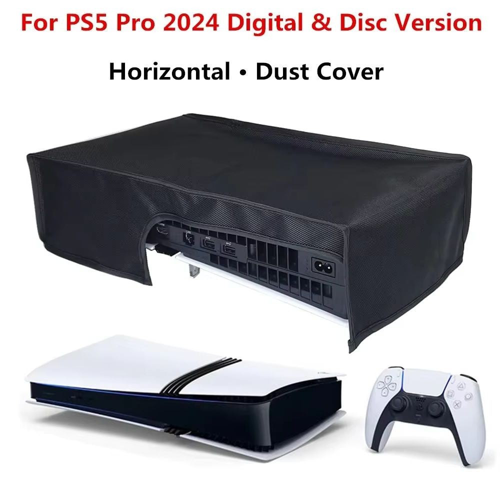 Anti-Scratch Dustproof Cover For PS5 Pro Horizontal Dust Cloth Protective Cover Console Gaming Accessories