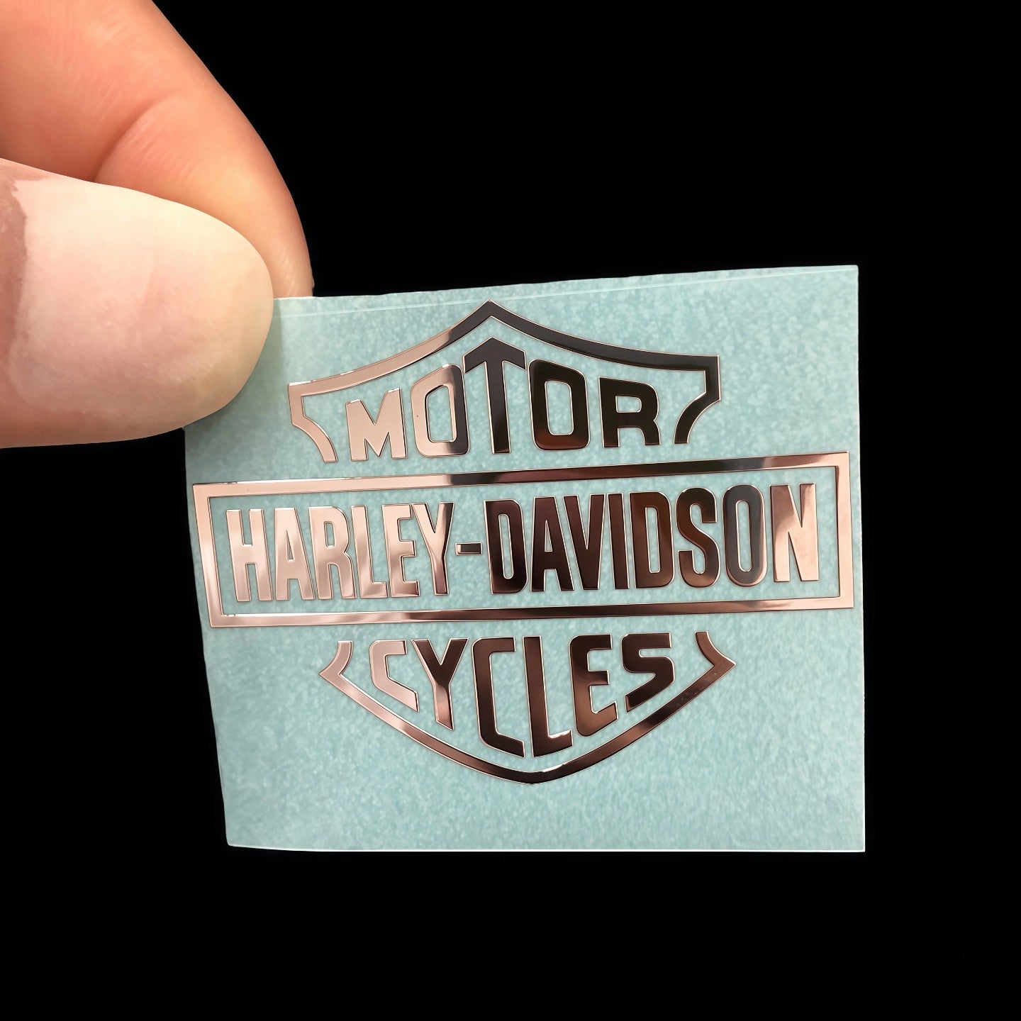 Adesivo de metal Harley Davidson Logo Tanque de Motocicleta Capacete Emblema Decalque