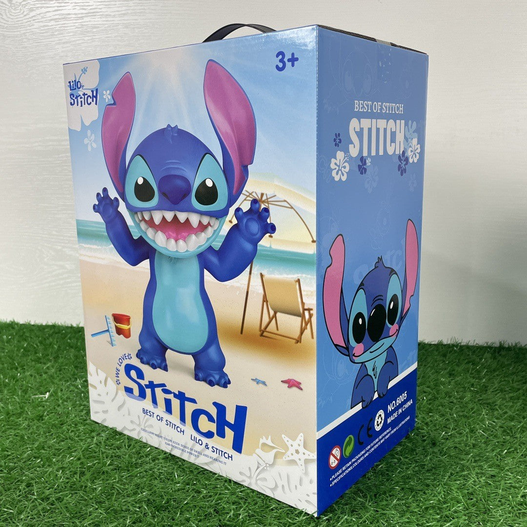 Hot Disney Lilo & Stitch Stitch Large Size Figurine Model Trendy Play Toy Desktop Home Room Decoration Ornament Collectible Gift