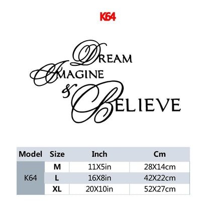 1 pc hot sale NEW English Sentence Vinyl Kitchen Wall Stickers Wallpaper For Baby's Rooms Bedroom Wall Art Sticker Murals