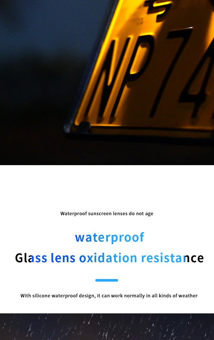 Luzes de Projeção Traseira de LED para Motocicleta Olho de Diabo Luzes de Chão para Veículos Elétricos Luzes Ambiente de LED Luz de Aviso de Alto Brilho