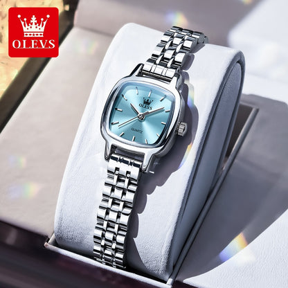 OLEVS 5675 Women Watches Elegant Ladies Square Quartz Watch Waterproof Luminous Wristwatch For Girlfriend Lovers Gift Reloj