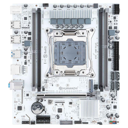 HUANANZHI X99 4MF plus Motherboard with TPM2.0 LGA 2011-3 Support DDR4 RECC/NON ECC Memory NVME Connectivity for PC