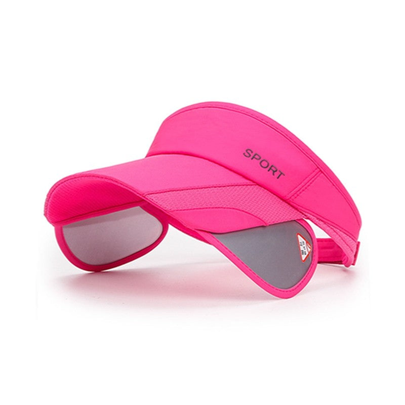 Summer Sports Sun Hats Men And Women Cap Adjustable Visor UV Protection Top Empty Tennis Golf Running Cycling Sunscreen Hat