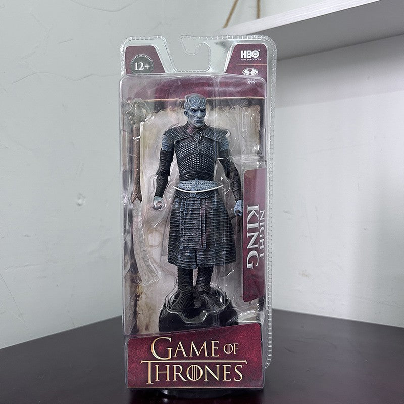 Jon Snow Night King Daenerys Targaryen Frost Wyrm Viserion Black Ice Dragon Rhaegal Action Figure Model Toys Desktop Decoration