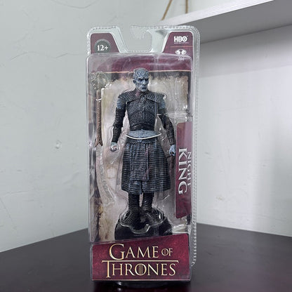Jon Snow Night King Daenerys Targaryen Frost Wyrm Viserion Black Ice Dragon Rhaegal Action Figure Model Toys Desktop Decoration