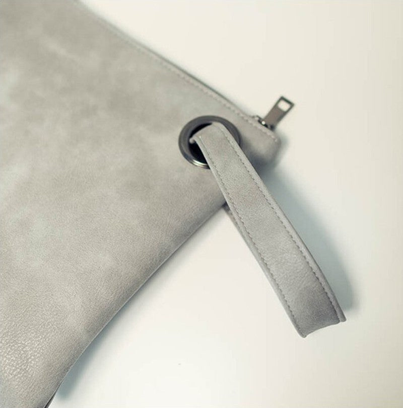 Fashion solid women's clutch bag leather women envelope bag clutch pu leather bag female Clutches sac Immediately shipping