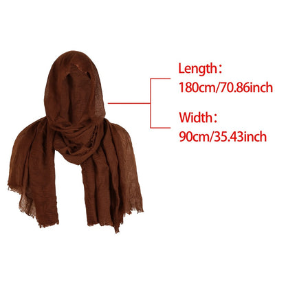 Renaissance Costume Medieval Post Apocalyptic Shawl Scarf, Cloak with Hood Cowl