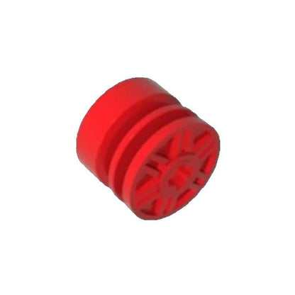10pçs Roda 55982 18mm Dx14mm com Bloco de Furo de Eixo Acessórios de Cores Moc Compatível com Brinquedo Infantil de Montar DIY