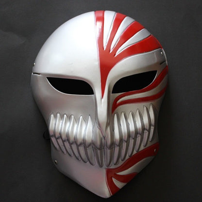 Hot Cartoon Death Ichigo Kurosaki Bleach Mask Christmas Dance Masquerade Party Cosplay Halloween Cool Mask Gift for Men Boy Toy