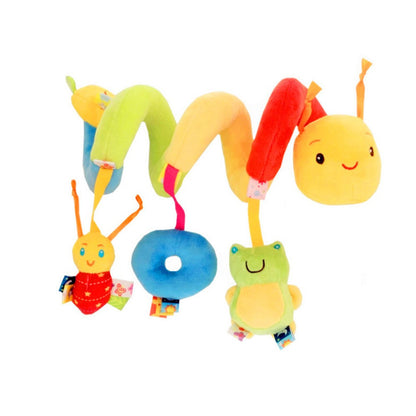 Colorful Label Bed for Infants and Young Children,Hanging Baby Comfort Toys around the Bed,Safety Seat Comfort Toys