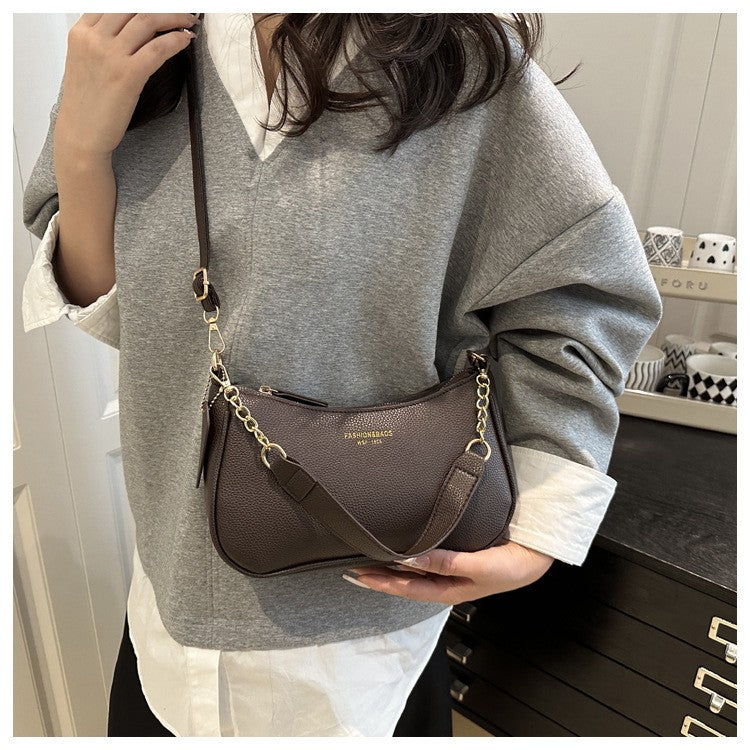 Fashion Shoulder Crossbody Bag with Adjustable Strap, Elegant Underarm Bag for Leisure Daily Party Handbag, Women'S Shoulder Bag