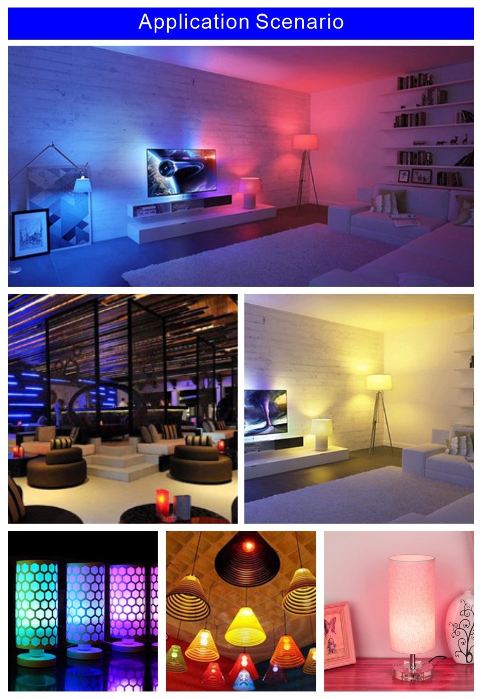 16 Color E27 RGB LED Light Bulb with Remote Control For Room Graden Party Smart Bulb Lamp Dimmer Red Green Blue White Light Bulb