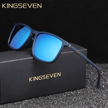 KINGSEVEN Brand Polarized Sunglasses For Men UV400 Protect Eyes Glasses For Holiday Light Weight Fishing Driving Glasses