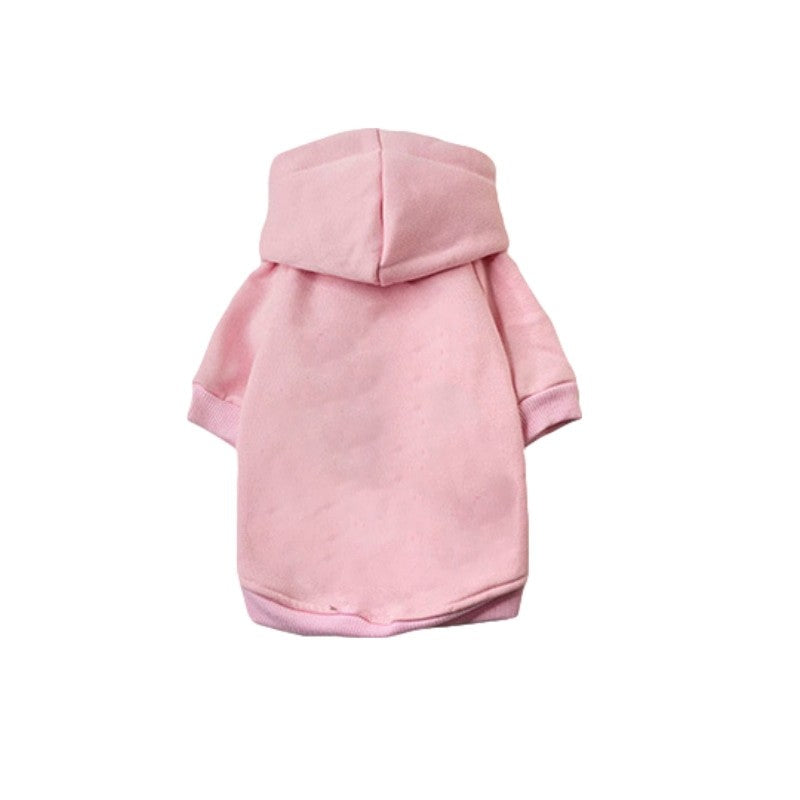 Casaco Jaqueta Sólida Moletom com Capuz para Cães Roupas para Cães Pequenos, Médios e Grandes Labrador Bulldog Francês Yorkshire Roupa S-9GG