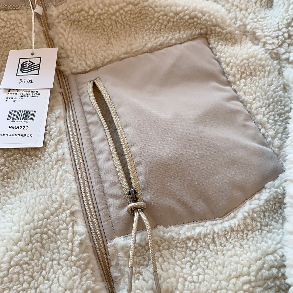 Motorcycle Outdoor Fleece Jacket For Men/Women Double Sided Fleece Thickened Plush Rider Cycling Suit Lamb Wool Windproof Jacket